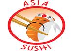 Logotipo Asia Sushi Magalhães Bastos