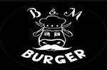 Logotipo B&m Burger Artesanal