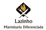 Logotipo Lazinho Marmitaria Diferenciada