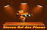 Logotipo Steven Rei das Pizzas