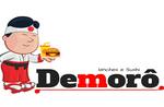 Logotipo Demorô Lanches e Sushi
