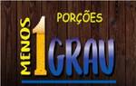 Logotipo Menos Um Grau Porções Delivery