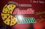 Logotipo Pizzaria Esfiharia Família Lima