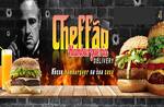 Logotipo Cheffão Hamburgueria Delivery