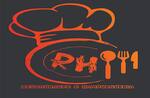 Logotipo Rh Restaurante e Hamburgueria