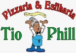 Logotipo Pizzaria e Esfiharia Tio Phill