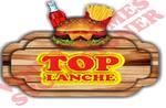Logotipo Top Lanche 477
