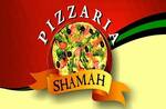 Logotipo Shamah Pizzaria