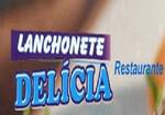 Logotipo Lanchonete Delicia