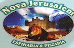 Logotipo Nova Jerusalém Esfiharia e Pizzaria