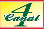 Logotipo Canal 4 Restaurante e Pizzaria