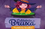 Logotipo Caldeirão da Bruxa Pastelaria Temática