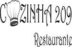 Logotipo Cozinha 209 Restaurante