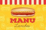 Logotipo Manu Lanches