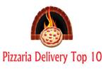 Logotipo Pizzaria Delivery Top 10