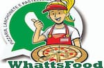 Logotipo Whattsfood Pizzaria