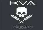 Logotipo Kva Calavera kitchen e Bar