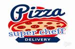 Logotipo Super Cheff Pizzaria Delivery