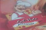 Logotipo Pizzaria la Vida