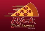 Logotipo Rick Pizza Express Delivery