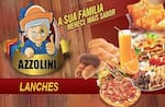 Logotipo Azzolini Lanches