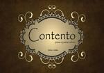Logotipo Contento Pizzaria
