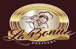 Logotipo Pizzaria e Esfiharia la Bonna