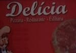 Logotipo Pizzaria Delícia