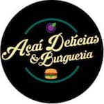 Logotipo Açaí Delícias & Burgueria - Sta Amélia