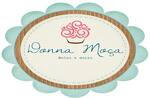 Logotipo Donna Moça Cupcackes