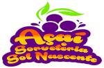 Logotipo Açaí Sorveteria Sol Nascente