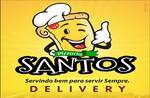 Logotipo Santos Pizzaria