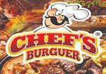 Logotipo Chefs Burguer Pizzaria