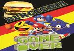Logotipo Burgueria Game Over