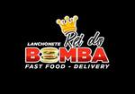 Logotipo Lanchonete Rei do Bomba