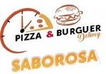 Logotipo Pizza & Burguer Saborosa Delivery