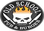 Logotipo Old School Pub e Burger Campo Grande
