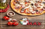 Logotipo Max Pizzaria
