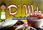 Logotipo D Melo Marmitaria Express