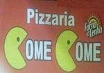 Logotipo Pizzaria Come Come