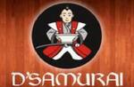 Logotipo D Samurai Comida Oriental