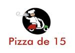 Logotipo Pizza de 15