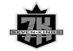 Logotipo Seven Kings Burgers N Beers