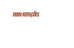 Logotipo Dudu Refeições e Petiscos