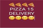 Logotipo Pizza 15 Delivery