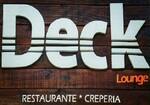 Logotipo Deck Lounge Open Bar