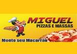 Logotipo Miguel Pizzas Massas e Lanches