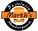 Logotipo Pastelaria e Hamburgueria Marth's