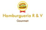 Logotipo Hamburgueria R & V