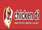 Logotipo Chicken Di Frango Estilo Americano & Sal
